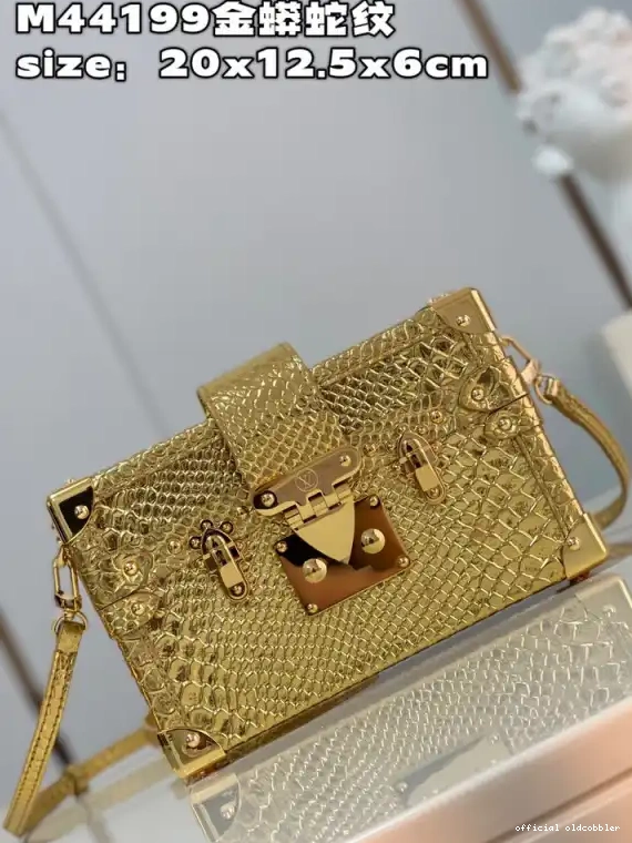 Official oldcobbler VUITTON PETITE MALLE LOUIS 0610